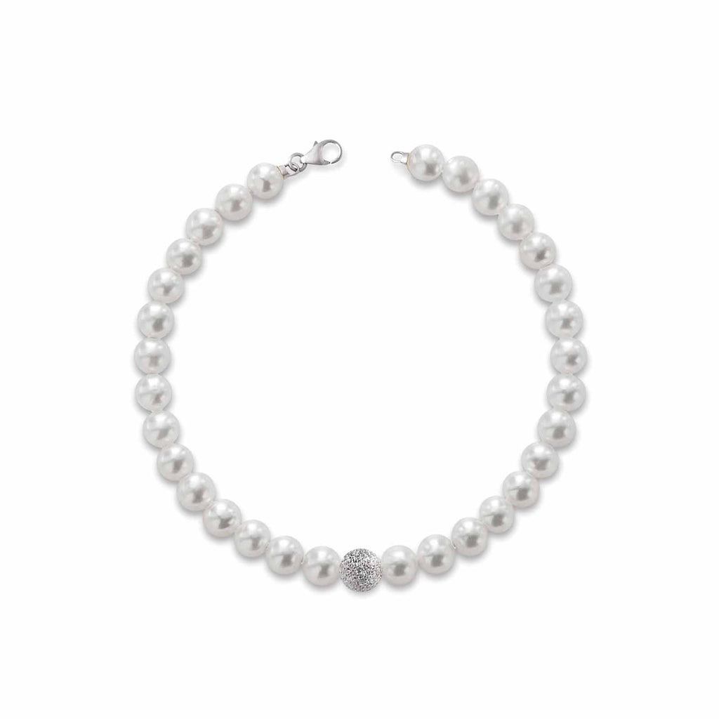 Lune Young | Bracciale in oro e perle