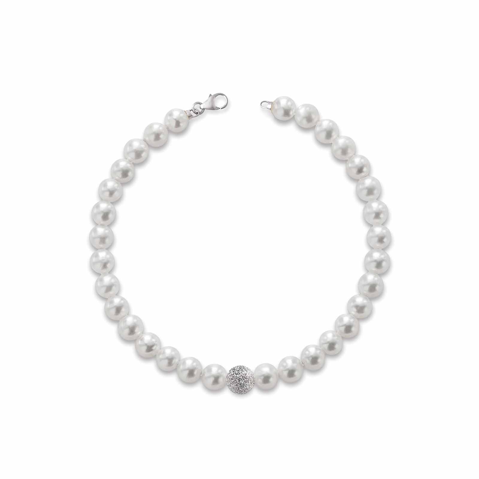 Lune Young | Bracciale in oro e perle