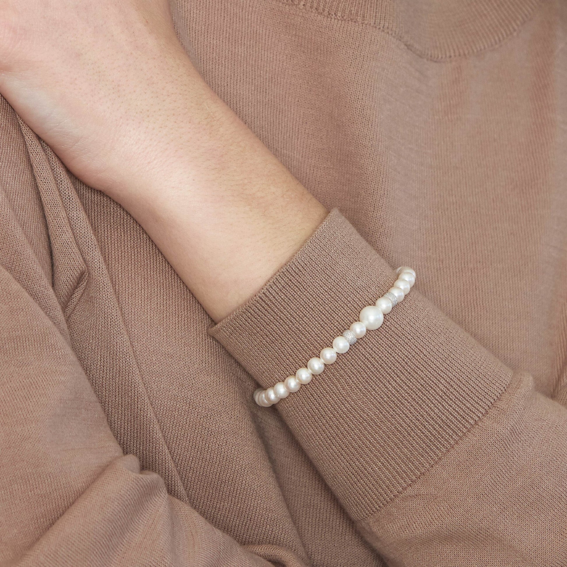 Principessa | Bracciale con perle in oro