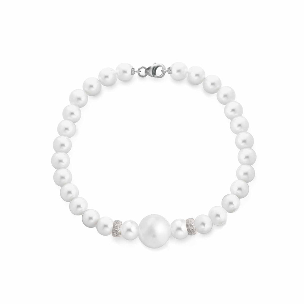 Bracciale di perle con oro | Principessa