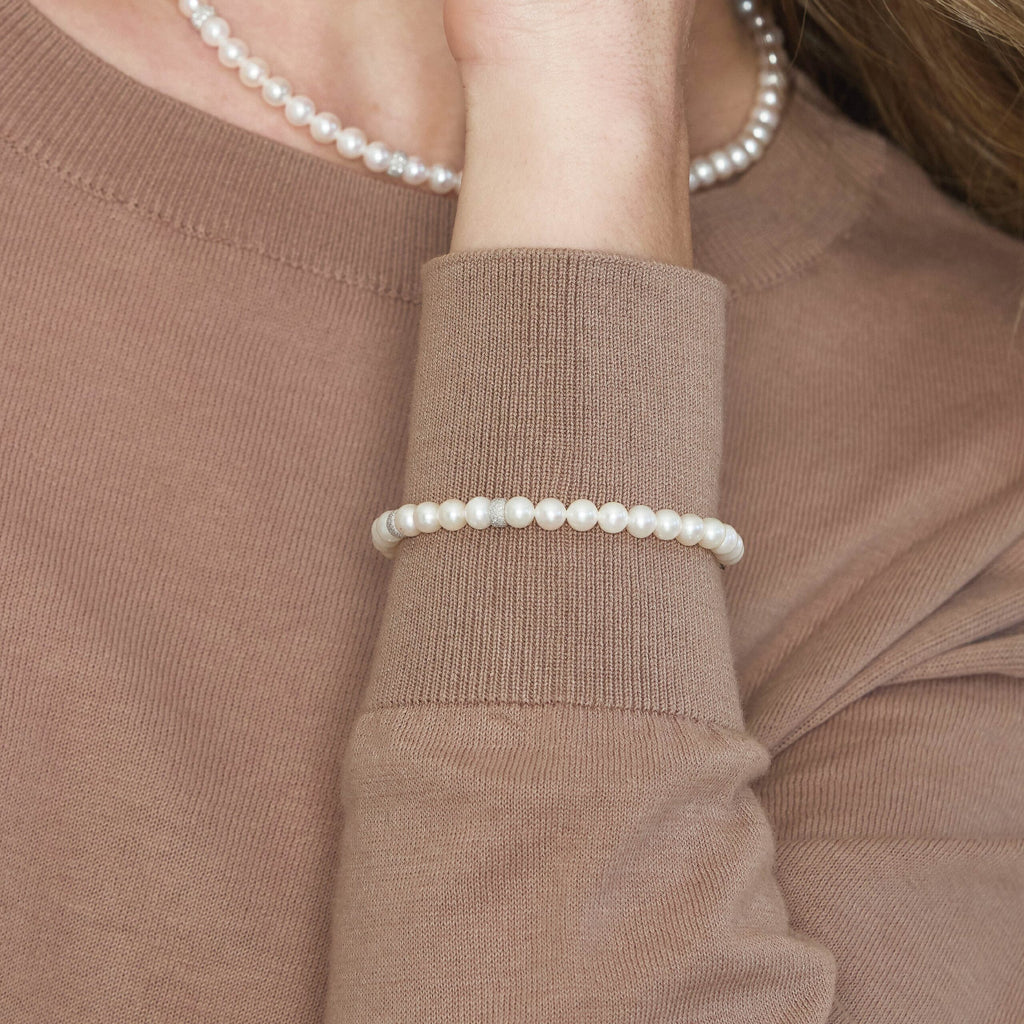 Princess | Pearl and Gold Bracelet