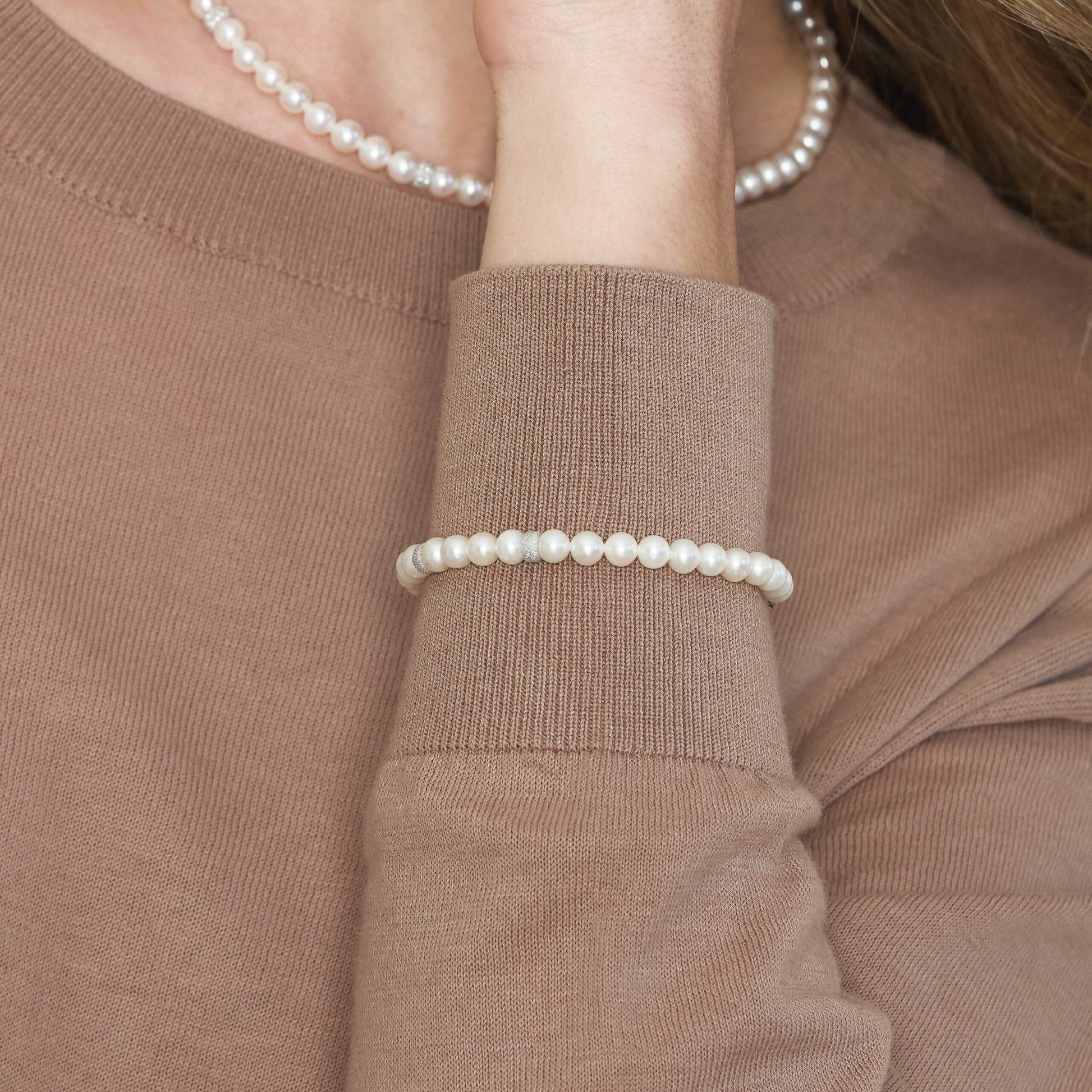 Princess | Pearl and Gold Bracelet