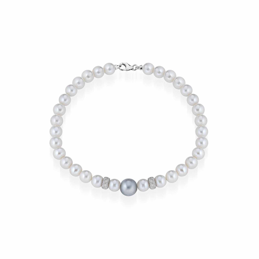 Principessa | Bracciale con perle in oro