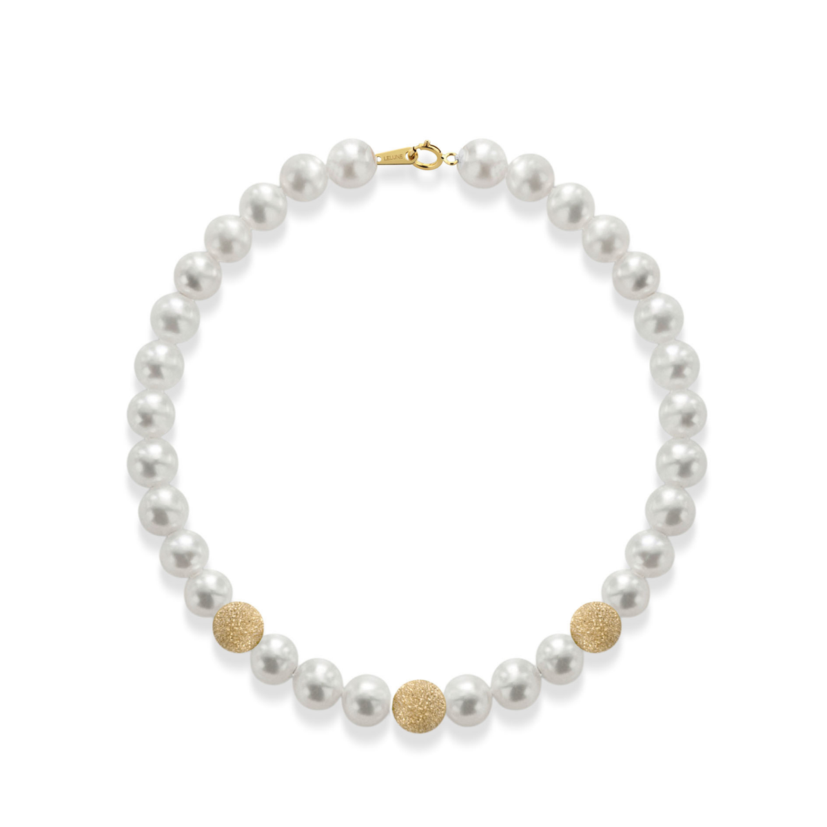 Lune Young | Bracciale in oro e perle