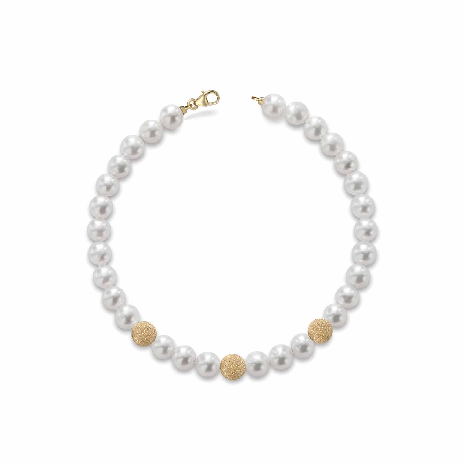 Lune Young | Gold and Pearl Bracelet