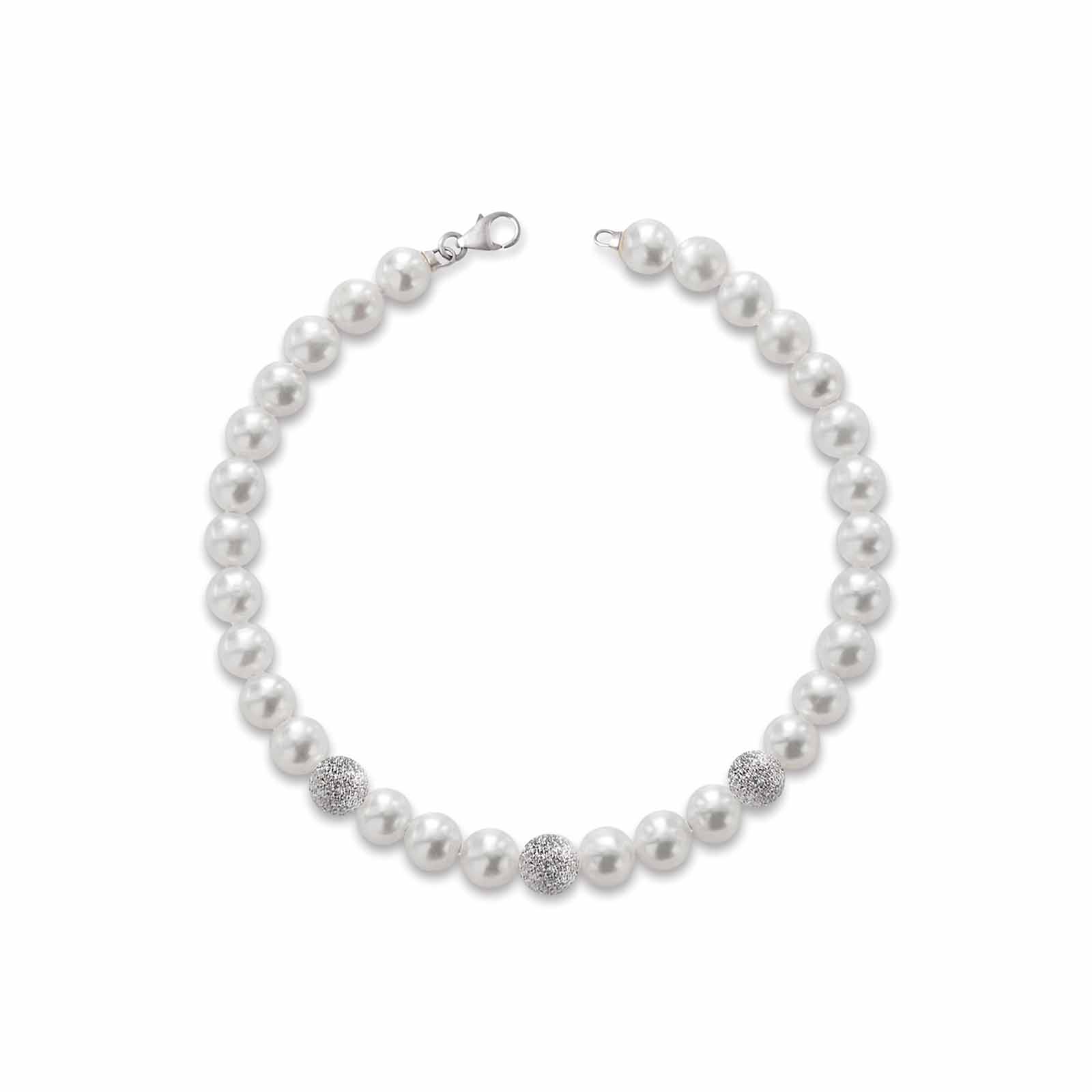 Lune Young | Gold and Pearl Bracelet