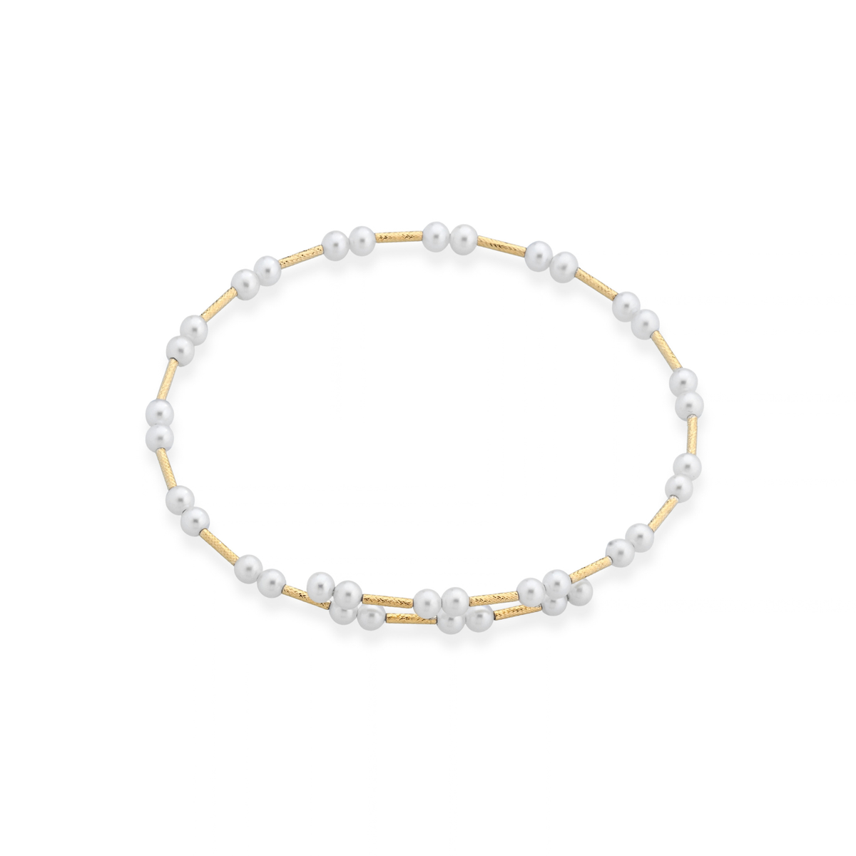 Aurora | Pearl and gold bracelet