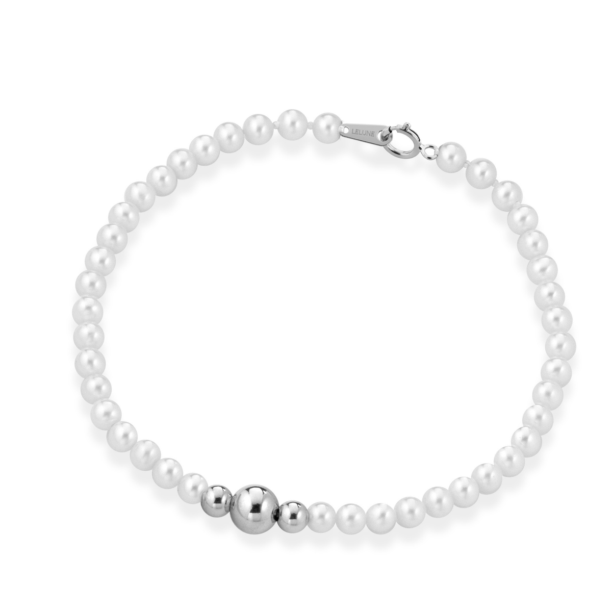 Lune Young | Bracciale in oro e perle
