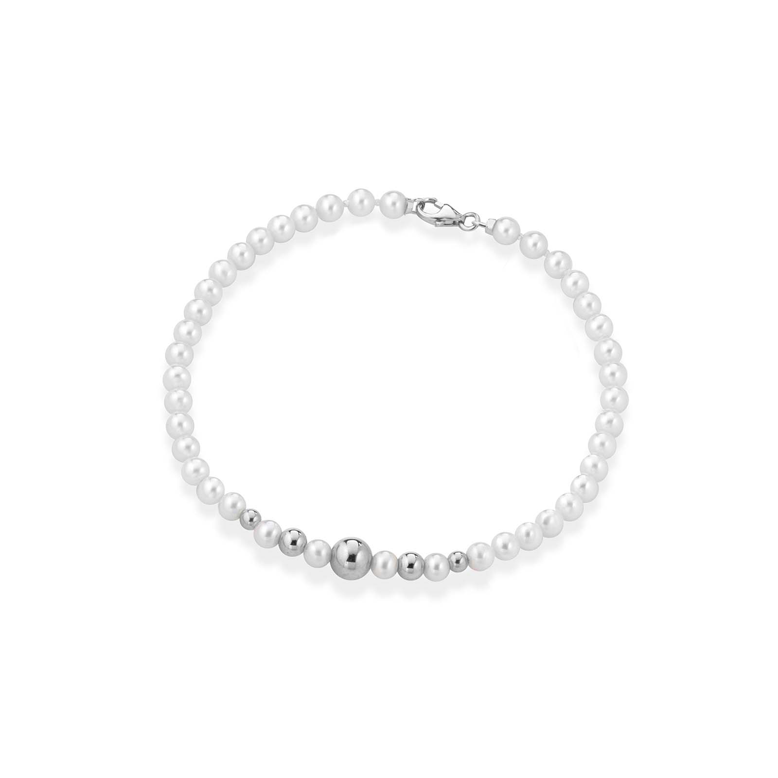 Lune Young | bracelet with 18K gold clasp/elements 