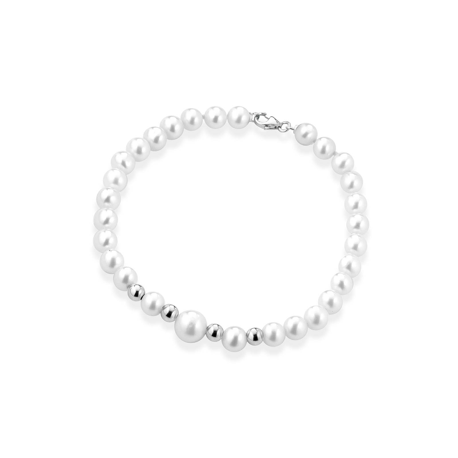 Lune Young | Gold and Pearl Bracelet