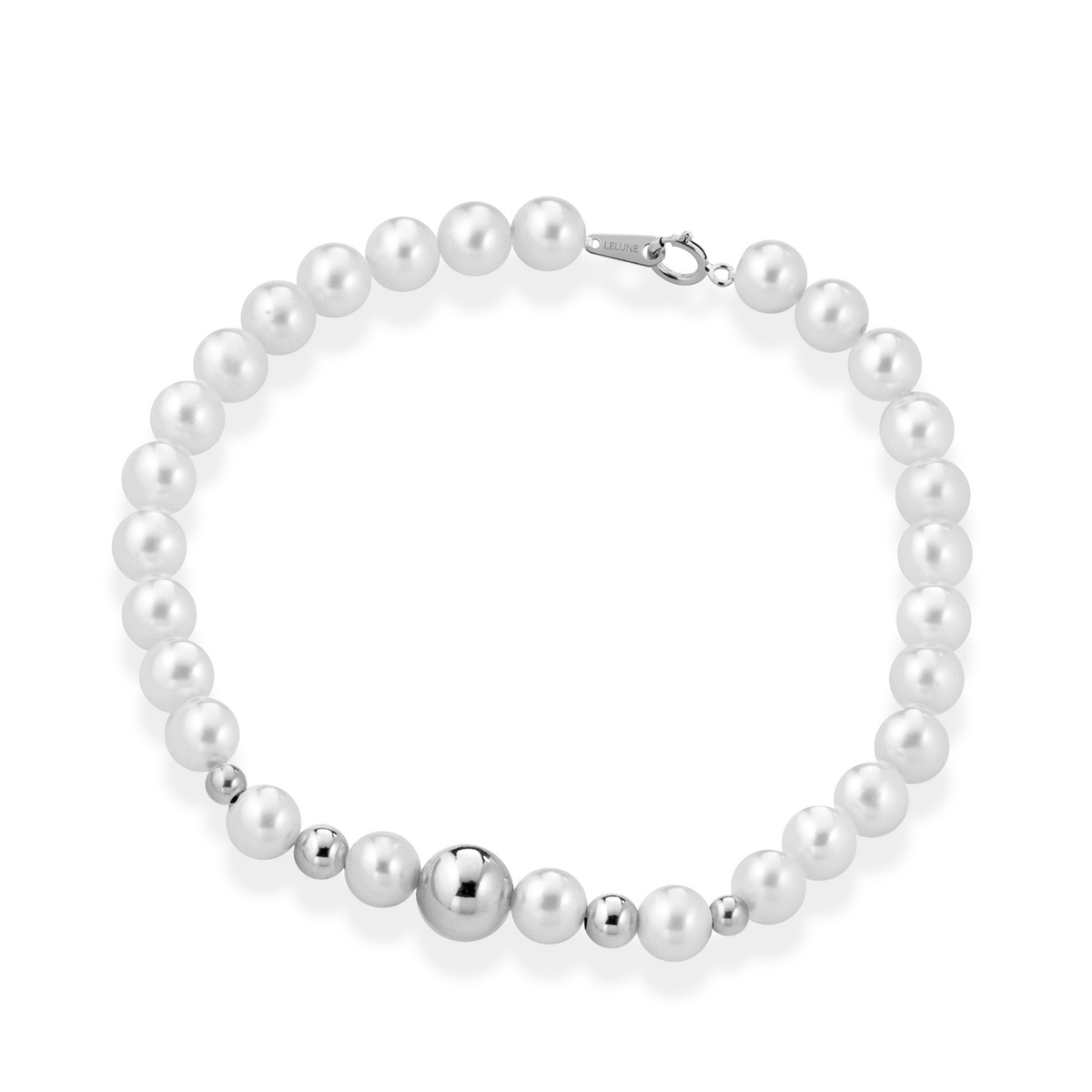 Lune Young | Bracciale in oro e perle
