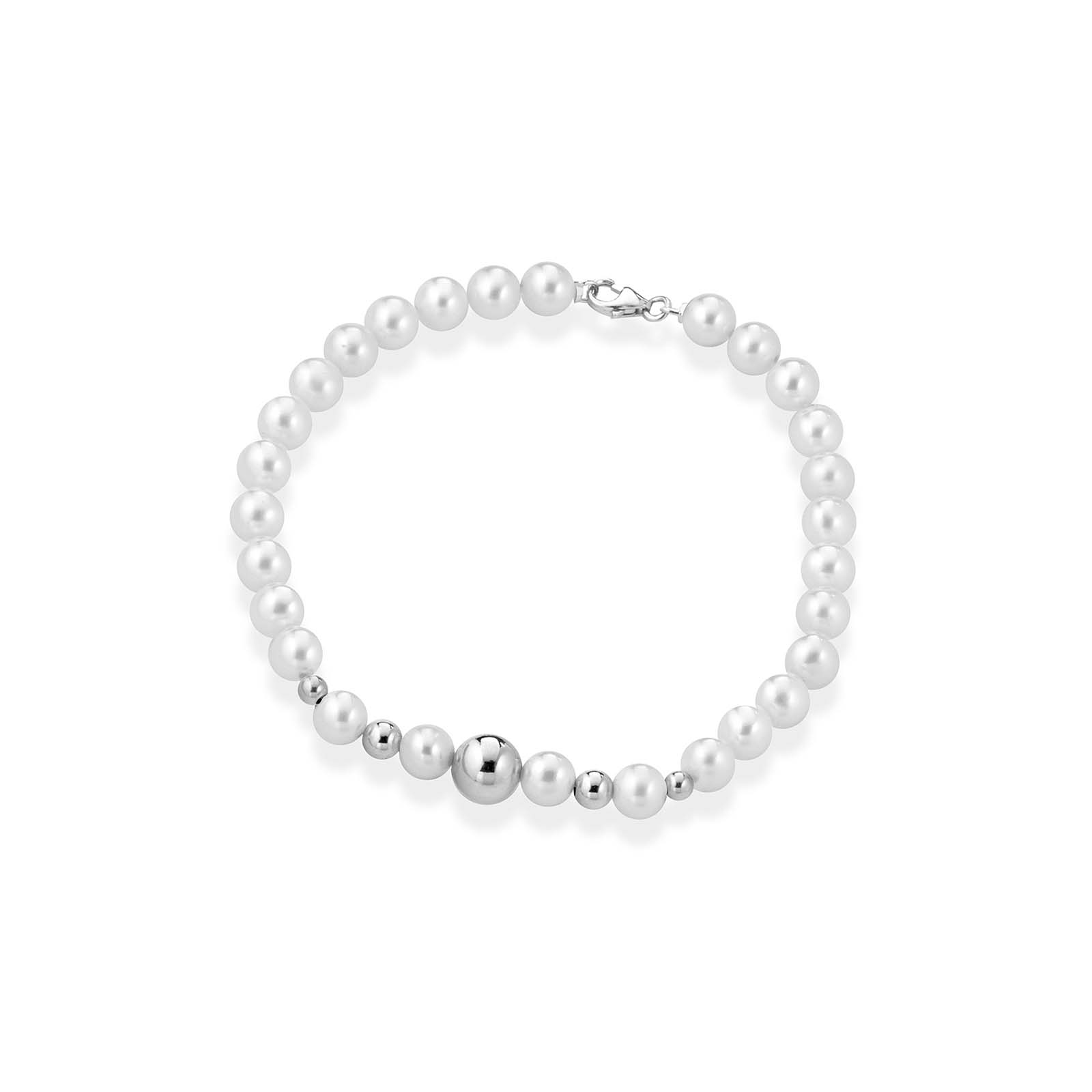 Lune Young | Gold and Pearl Bracelet