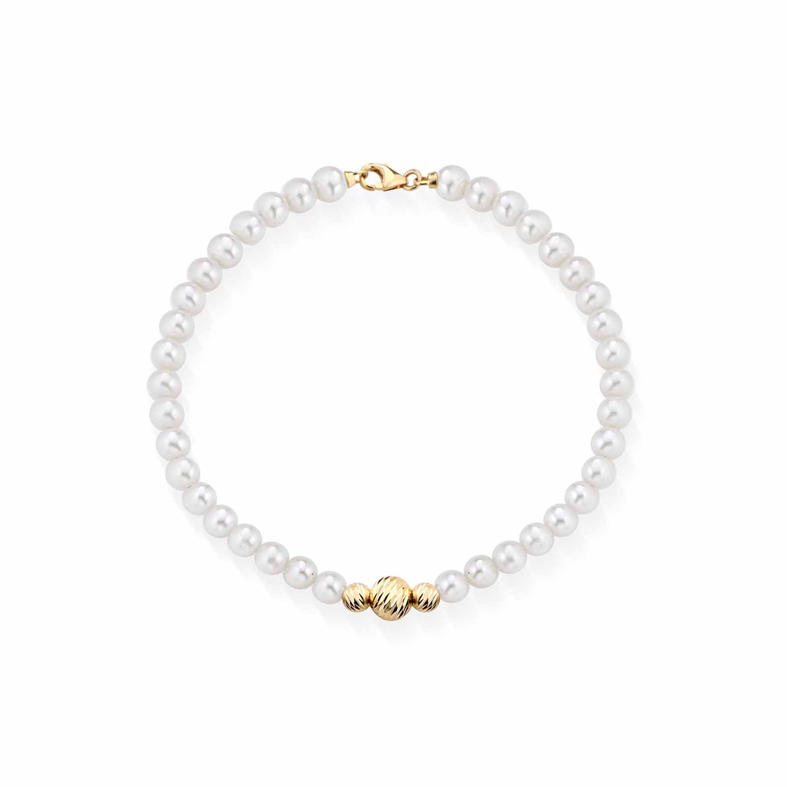 Starlight | Gold and Pearl Bracelet