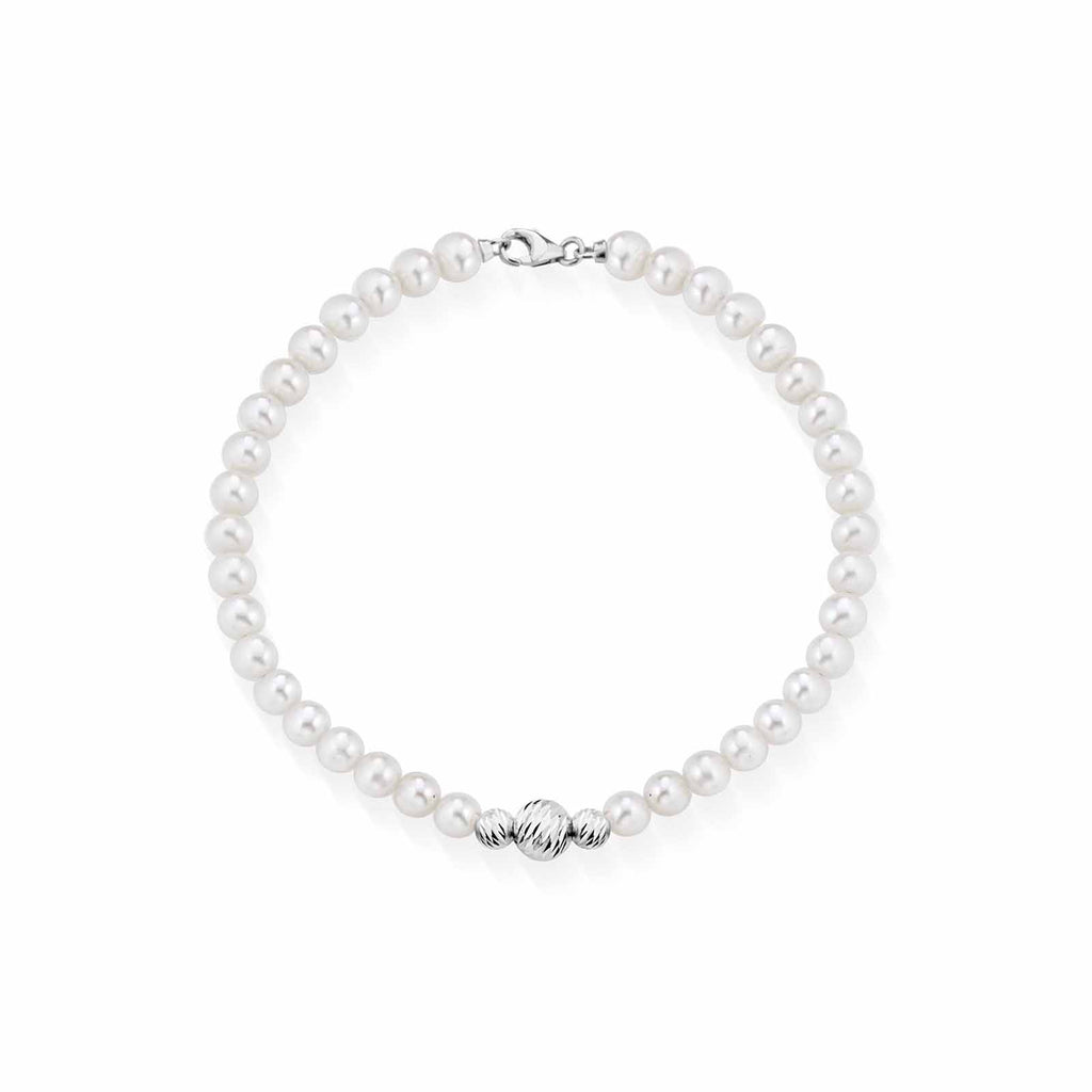 Starlight | Bracciale in oro e perle