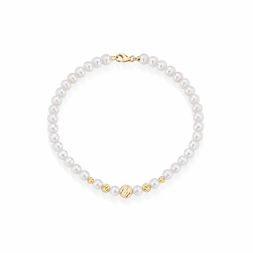 Starlight | Bracciale in oro e perle