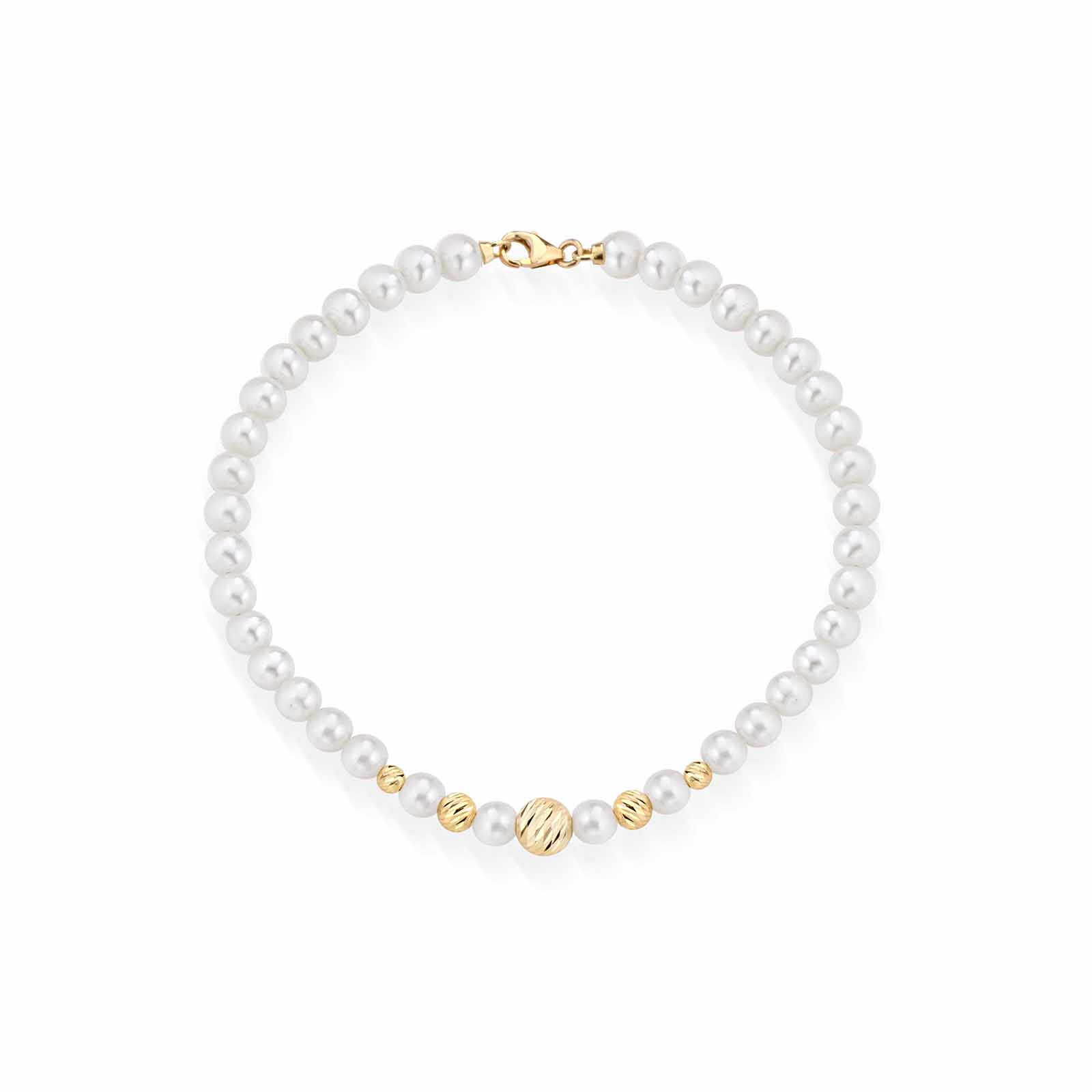 Starlight | Bracciale in oro e perle