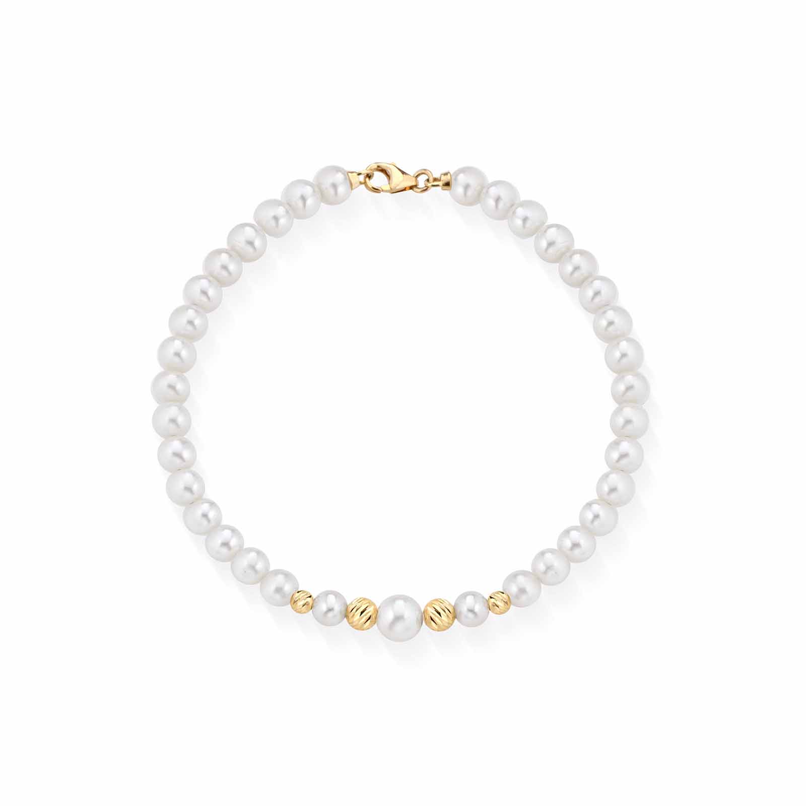 Starlight | Gold and Pearl Bracelet