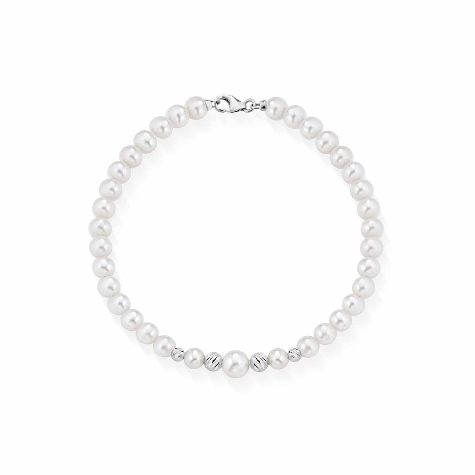 Starlight | Gold and Pearl Bracelet