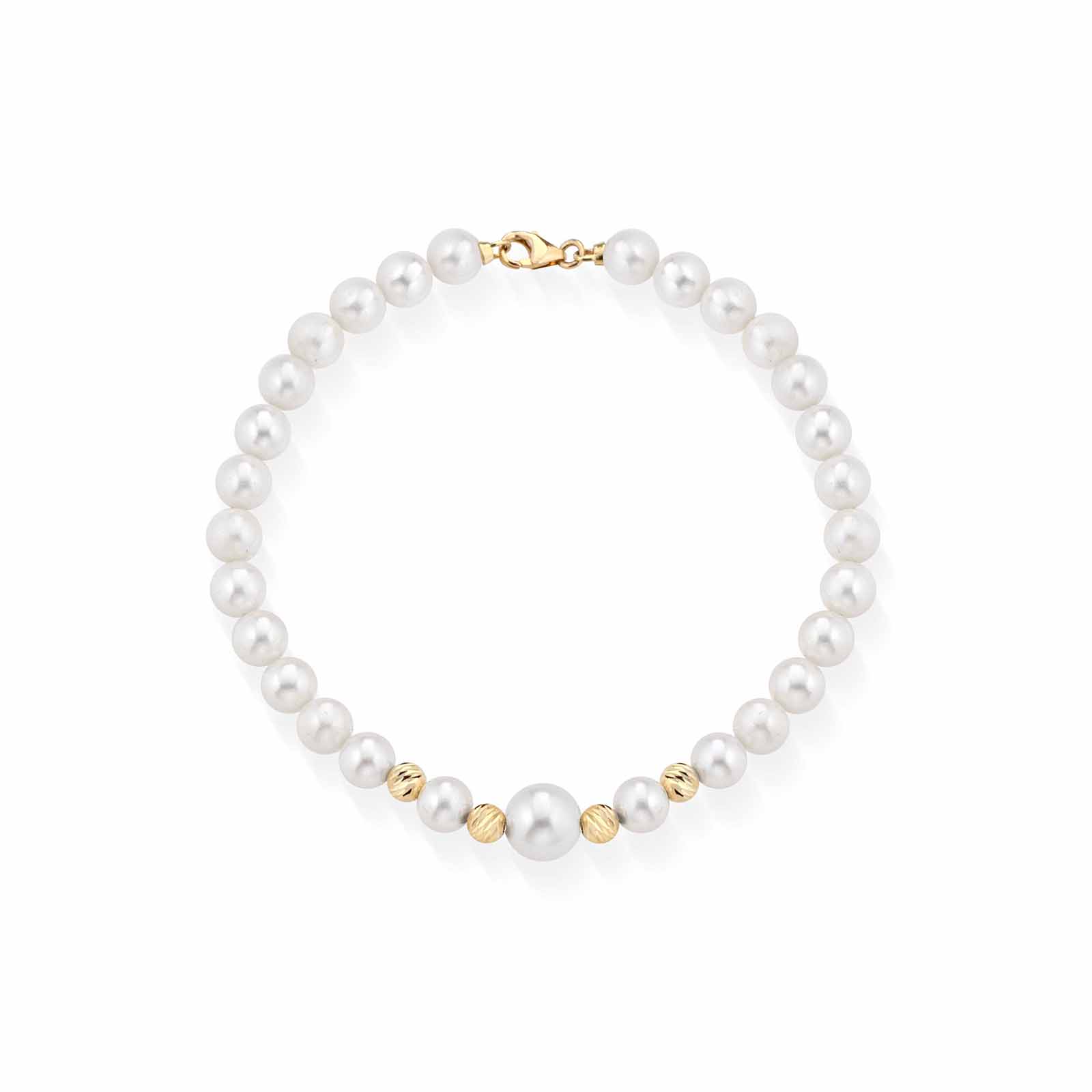 Starlight | Gold and Pearl Bracelet