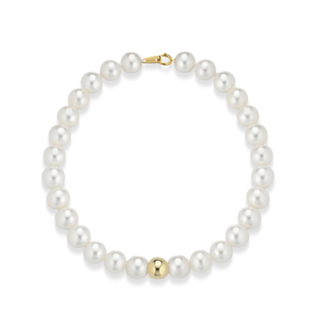 Lune Young | Bracciale in oro e perle
