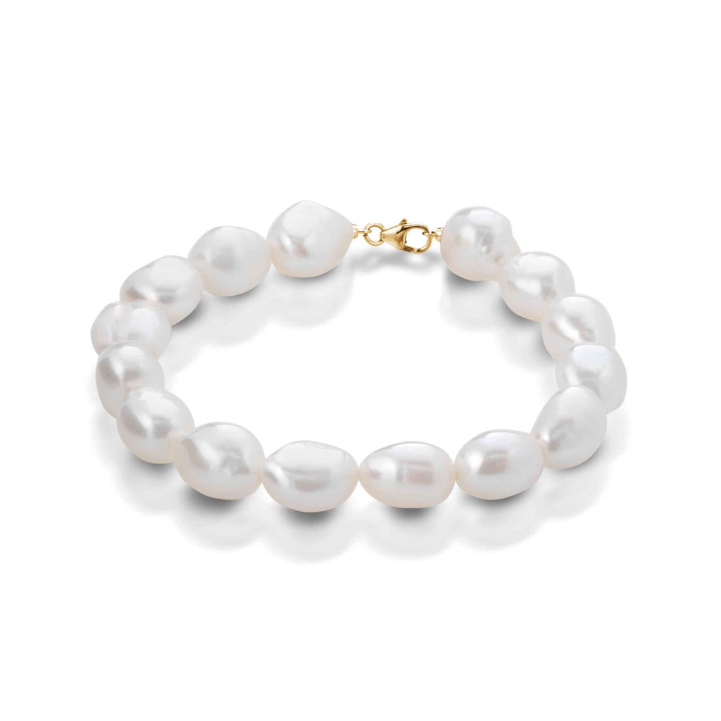 Barocca | Bracciale con perle barocche in oro