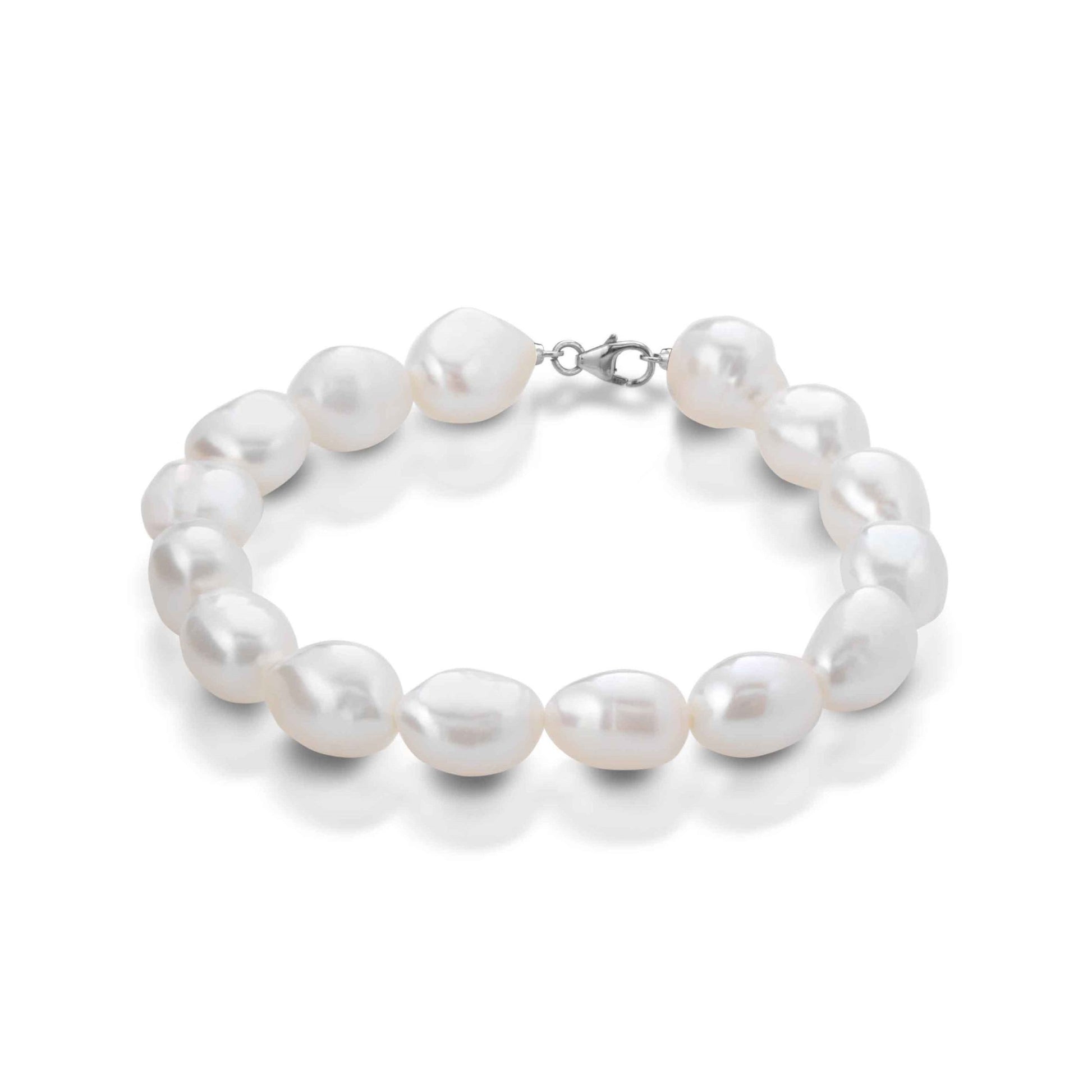 Barocca | Bracciale in oro con perle barocche