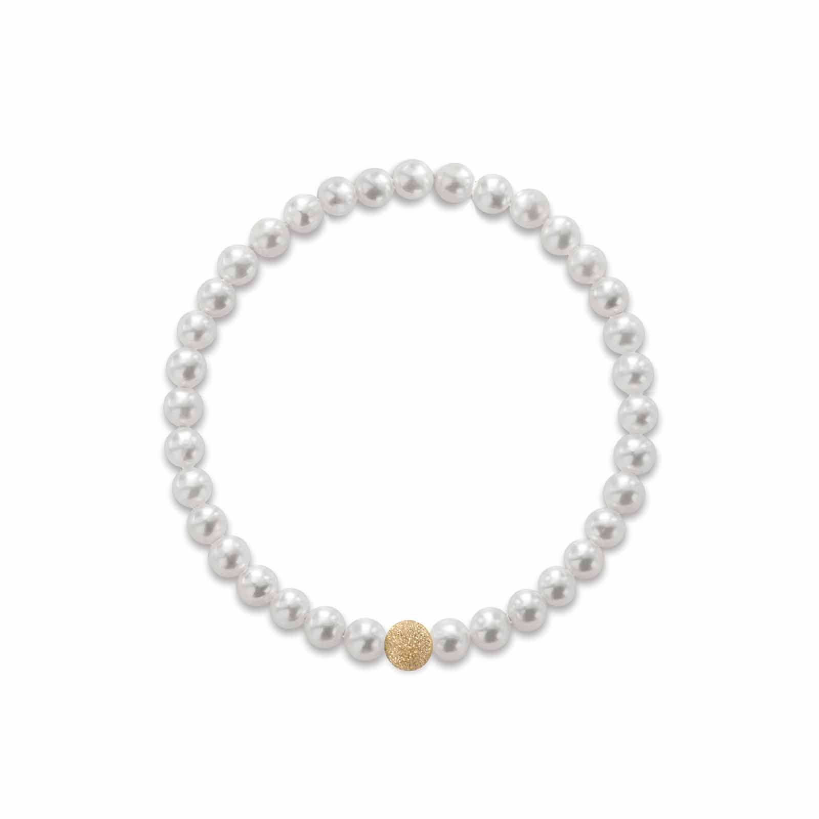 Lune Young | Bracciale in perle e oro