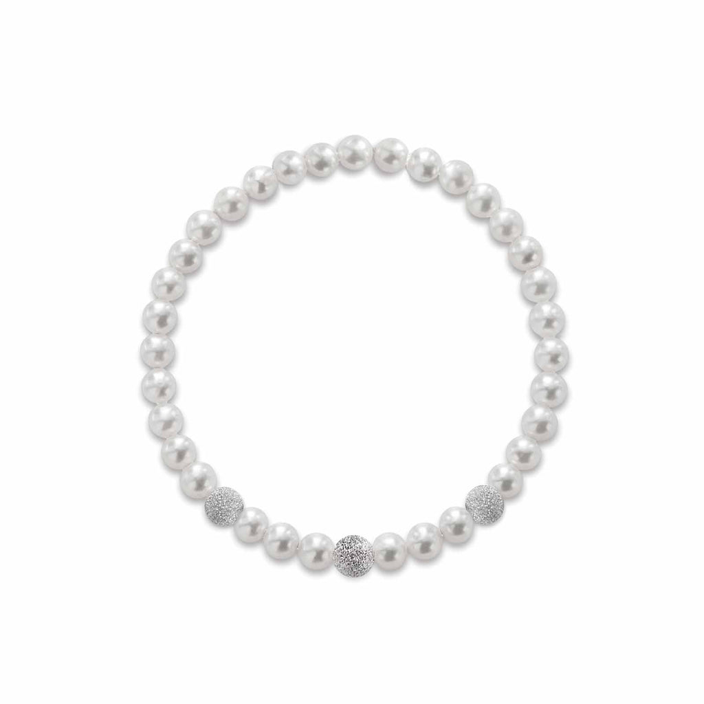 Lune Young | Gold and Pearl Bracelet