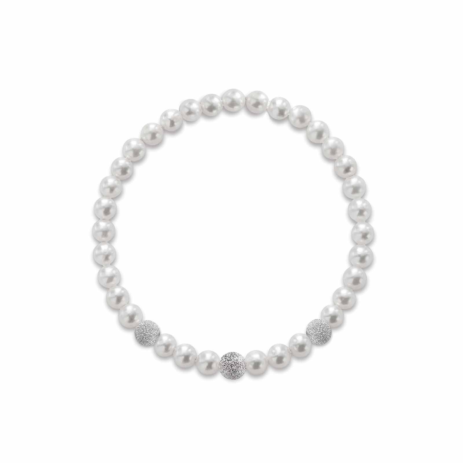 Lune Young | Gold and Pearl Bracelet