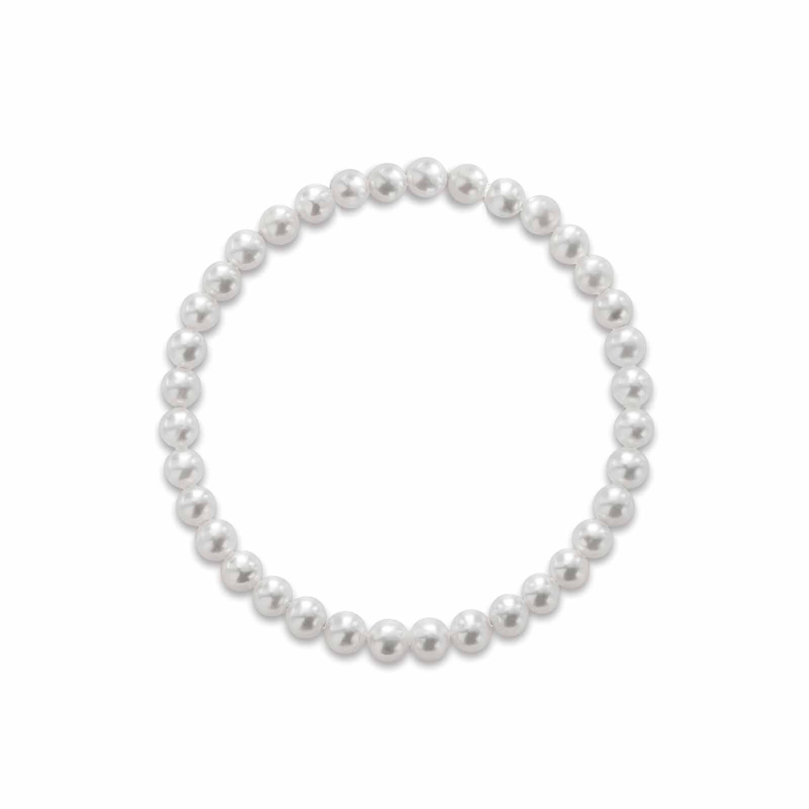 Lune Young | Bracciale elastico con perle