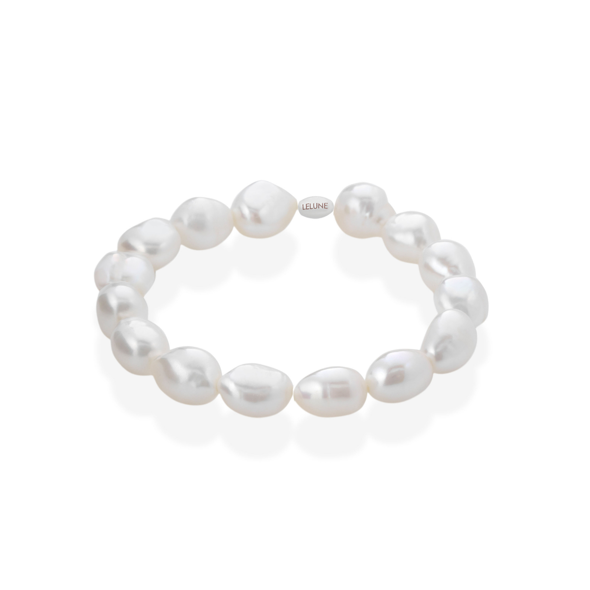 Baroque | Baroque-shaped pearl bracelet