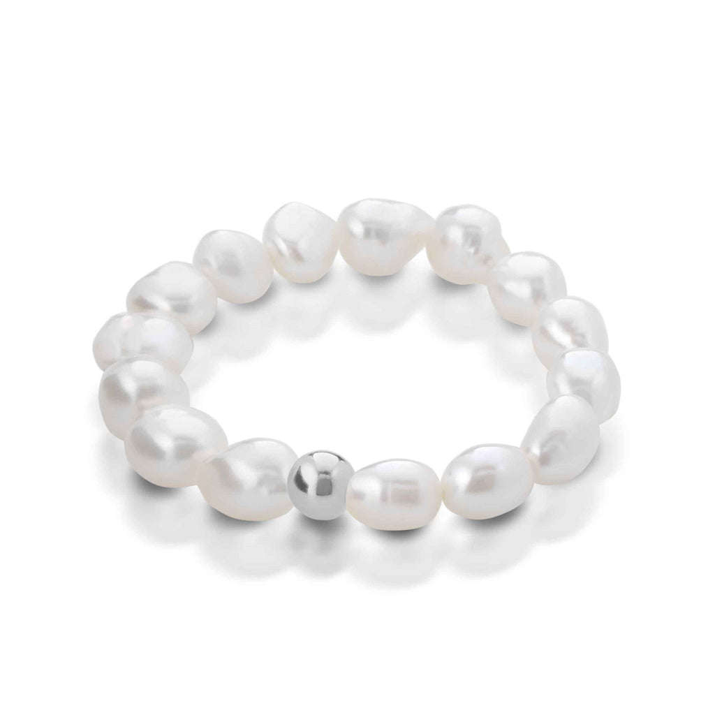 Barocca | Bracciale con perle barocche in oro