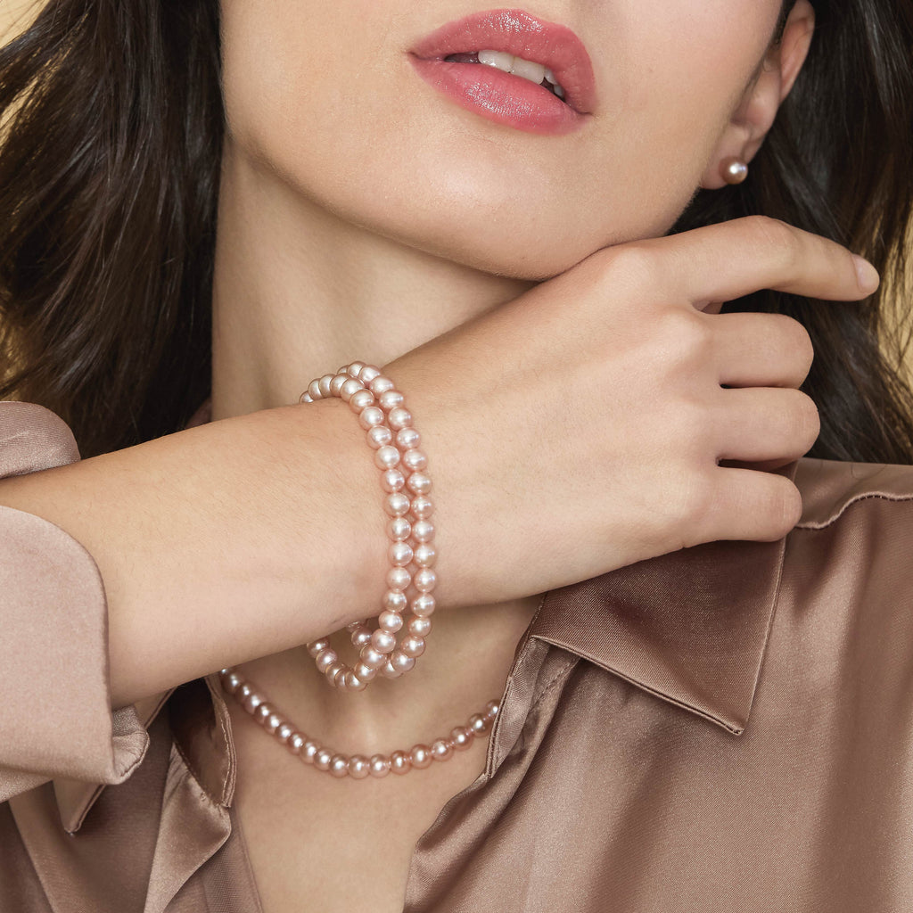 Lune Young | Bracciale elastico con perle
