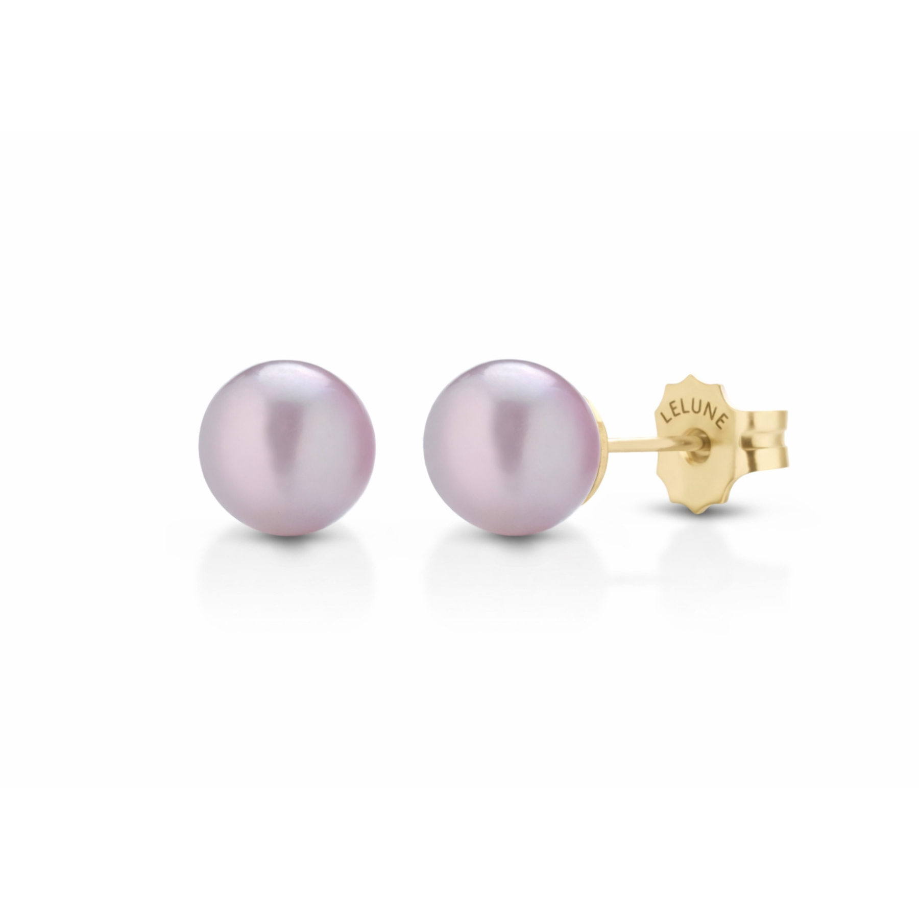 Classic | Orecchini in oro e perle rosa