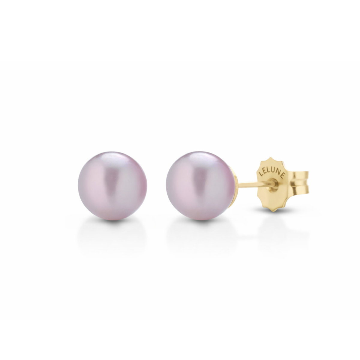 Classic | Orecchini in oro e perle rosa
