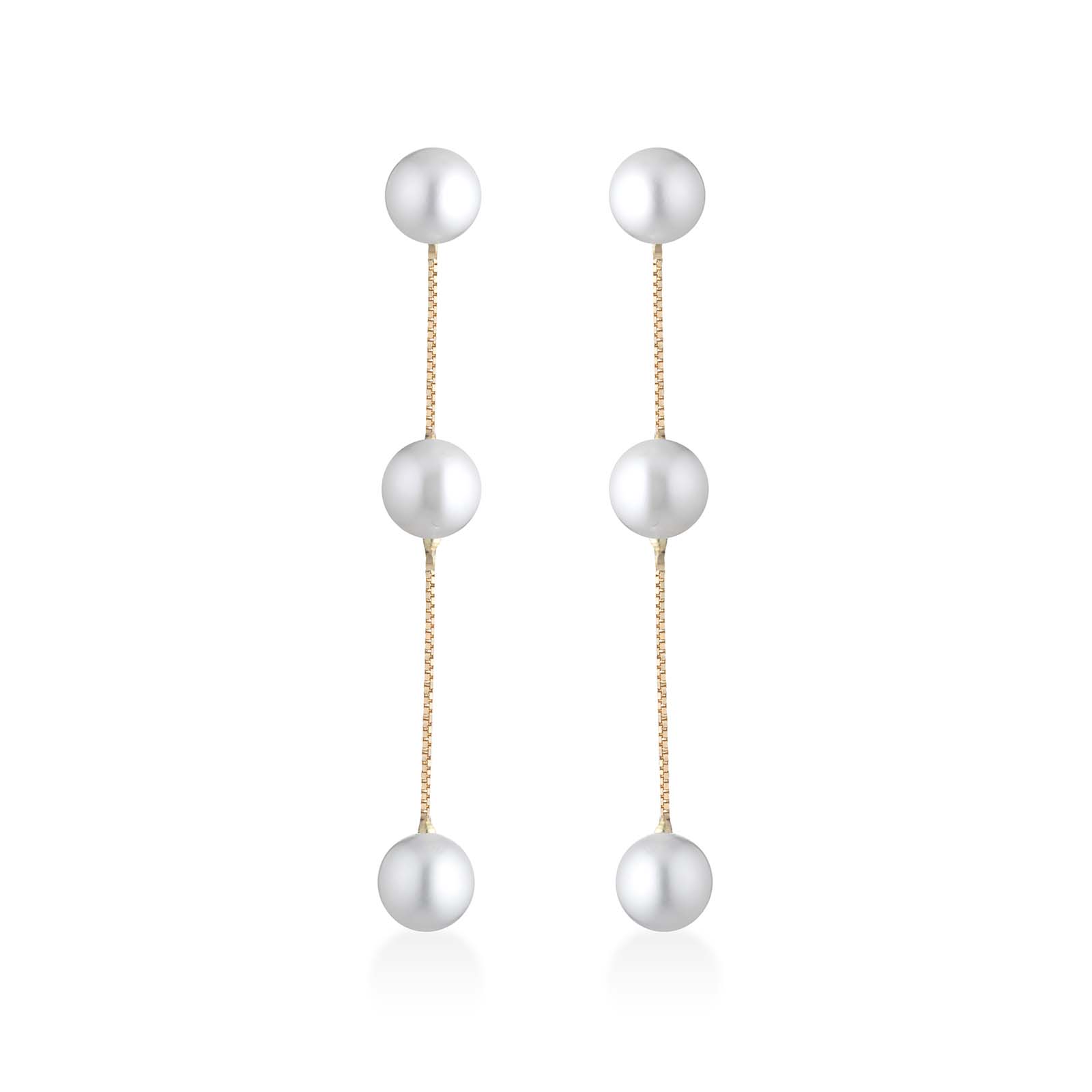 Aurum | Orecchini in oro e perle