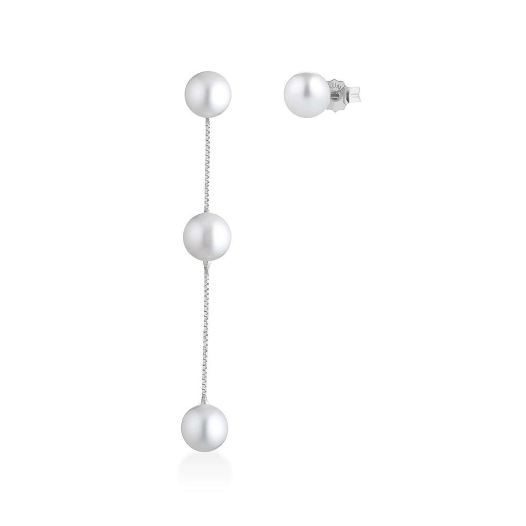 Aurum | Gold and Pearl Earrings