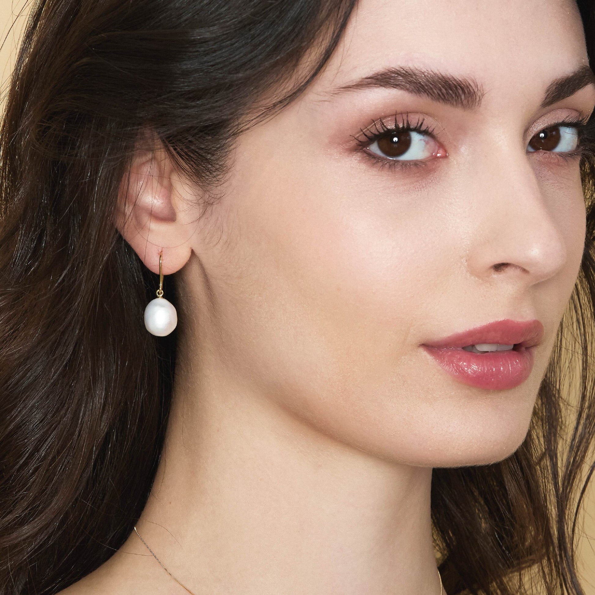 Baroque | 18K gold earrings