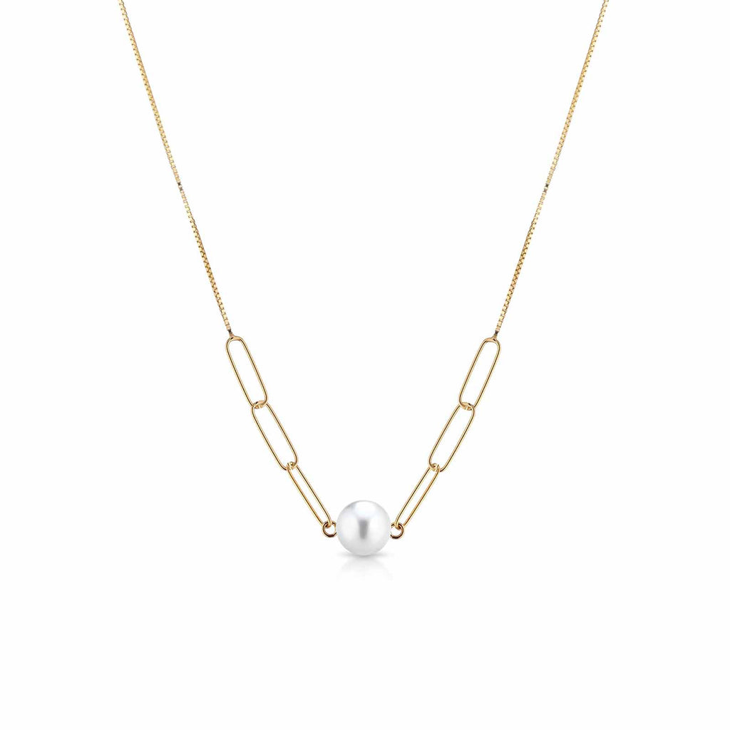 Aurum | Girocollo in oro e perla
