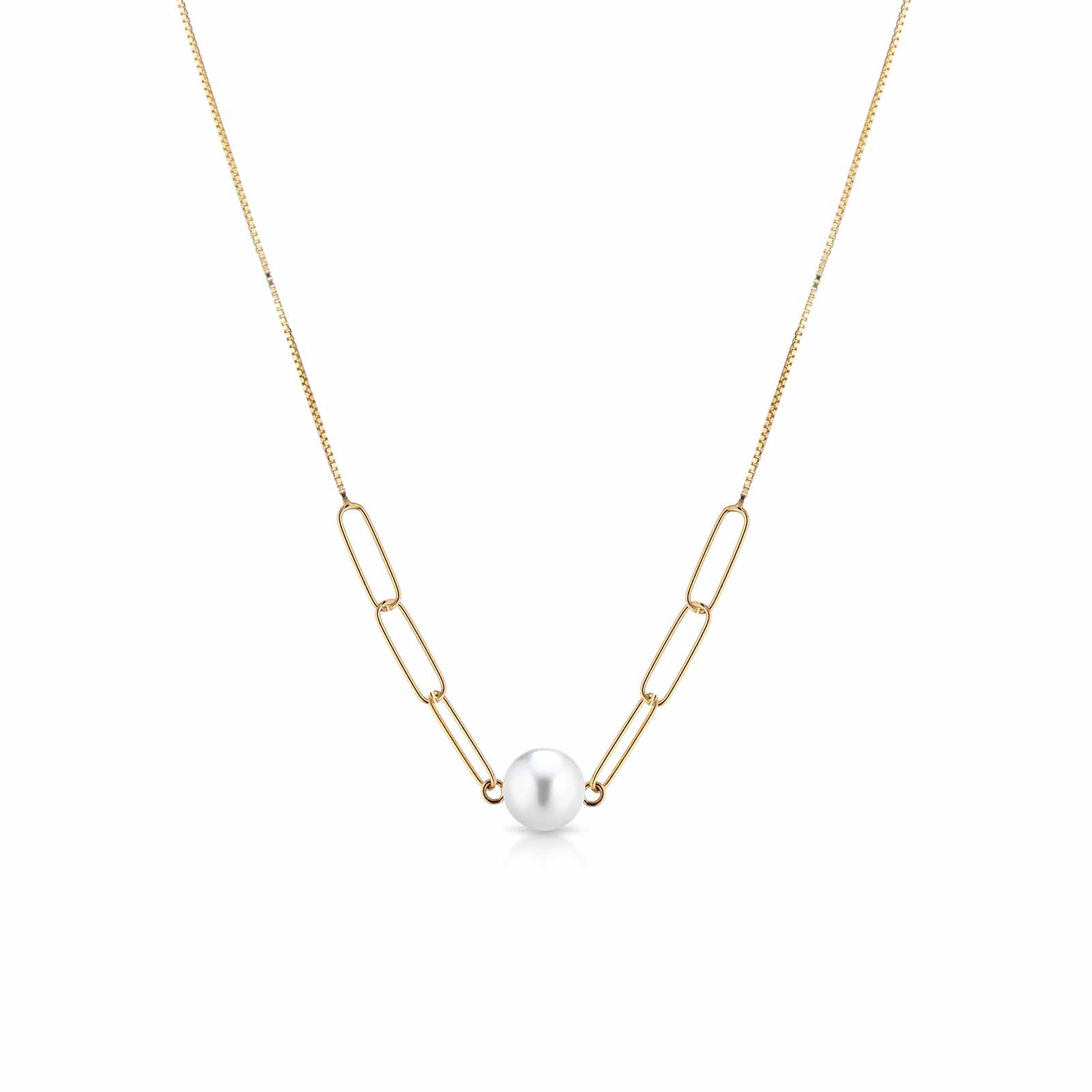 Aurum | Girocollo in oro e perla