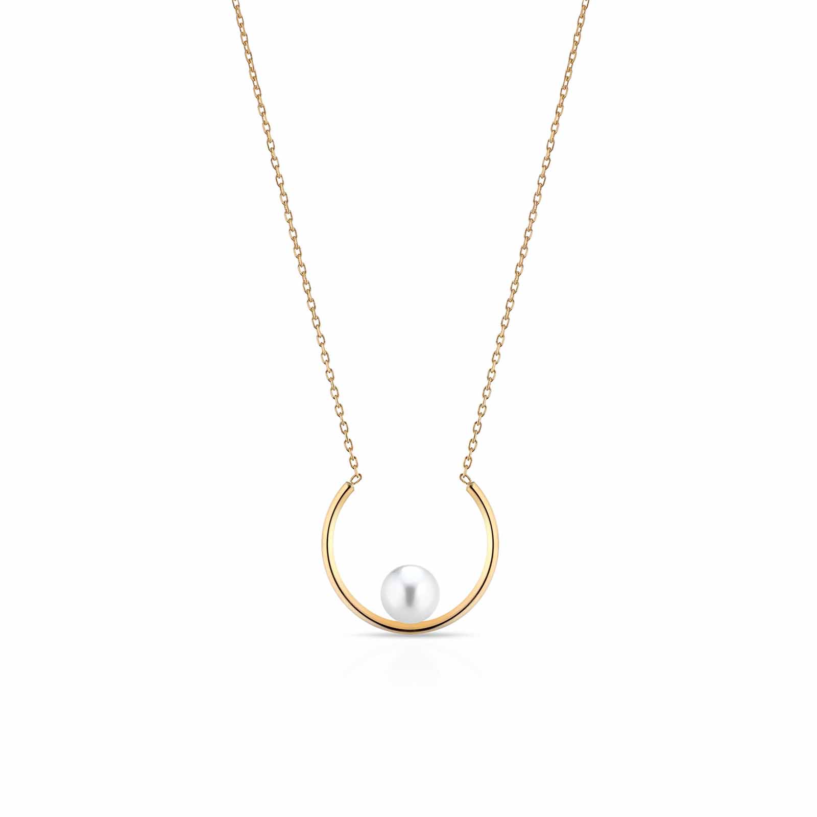 Aurum | Girocollo in oro e perla