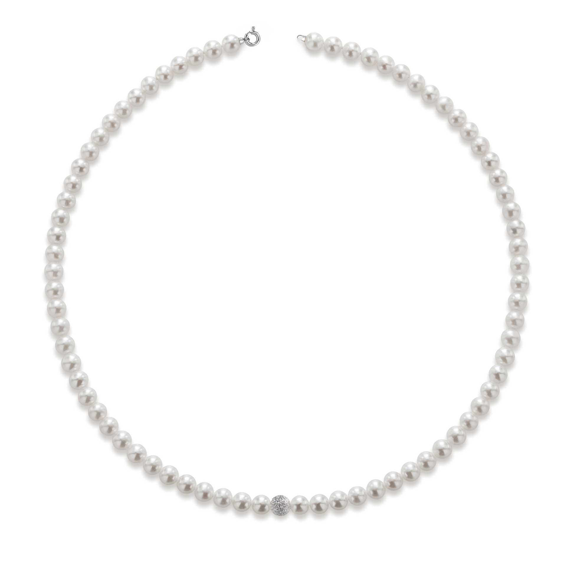 Lune Young | Collana in oro e perle