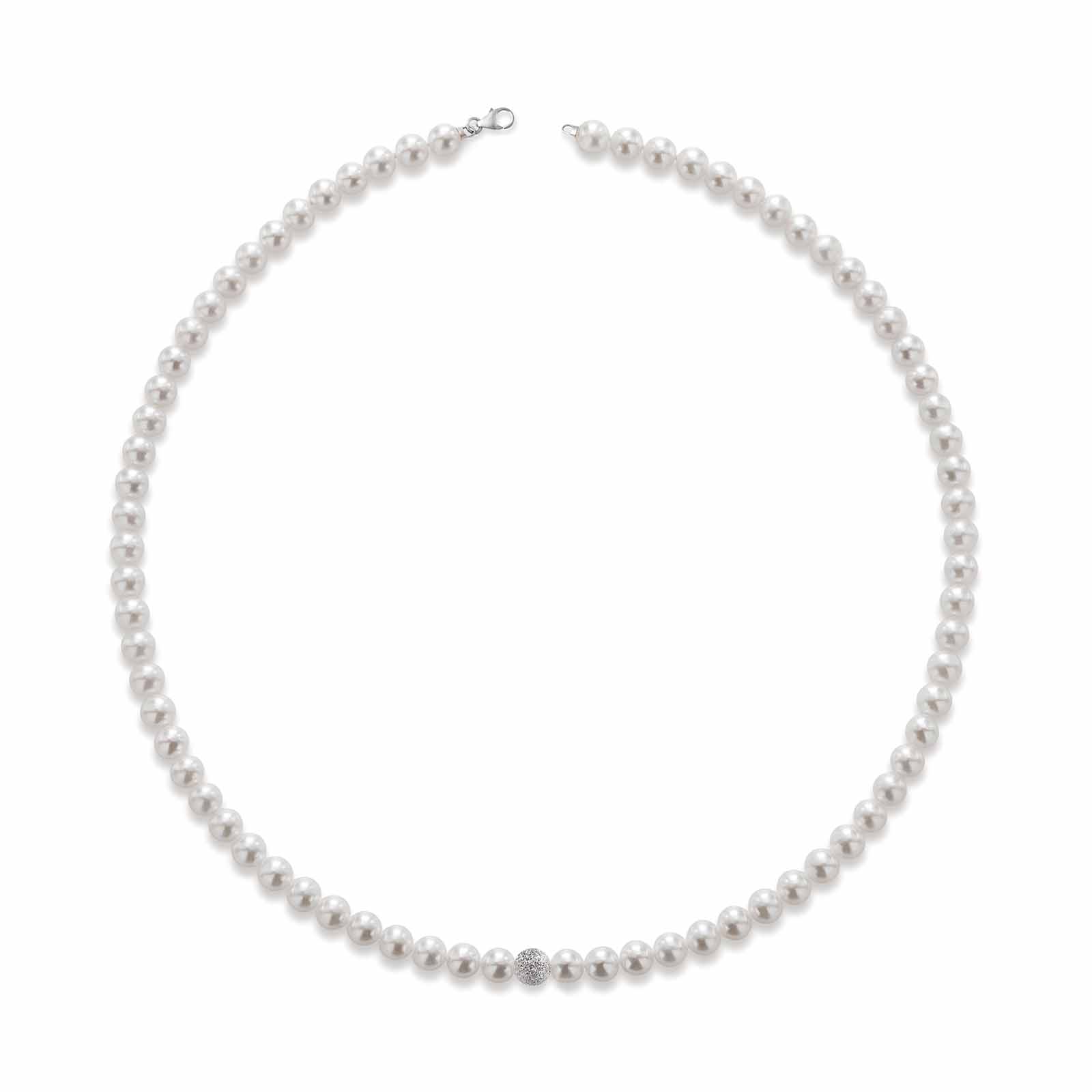 Lune Young | Collana in oro e perle