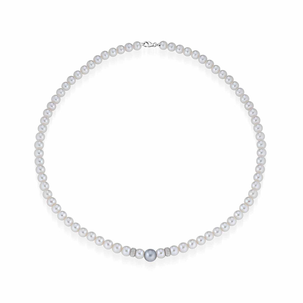 Principessa | Collana con perle e oro