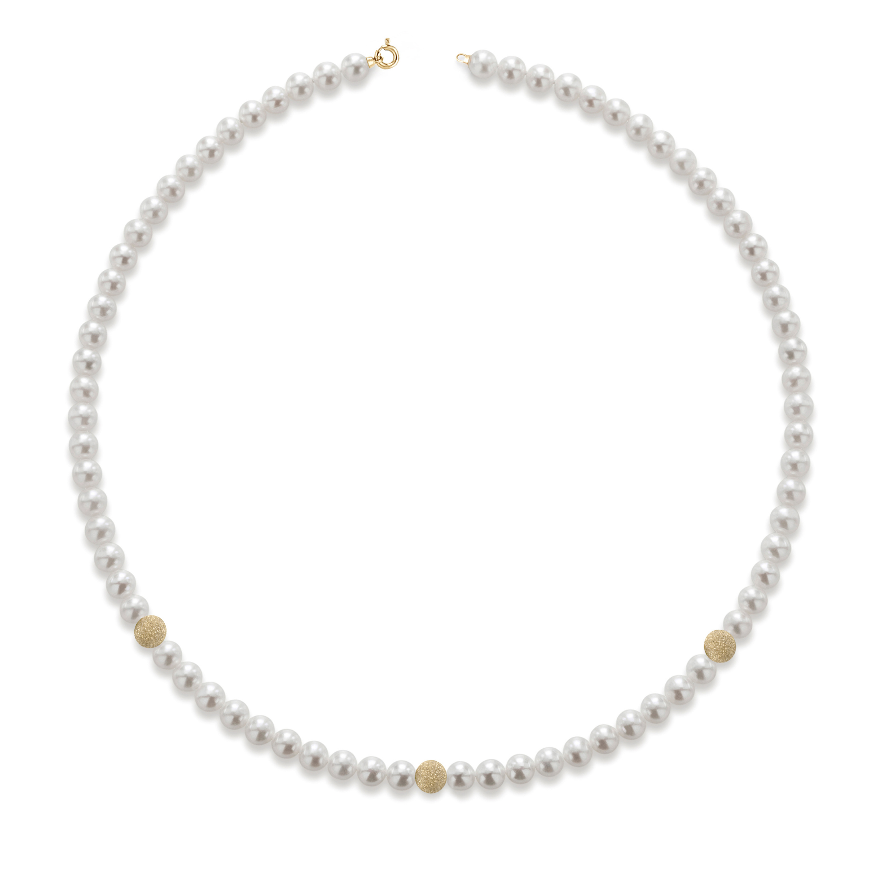 Lune Young | Collana in oro e perle