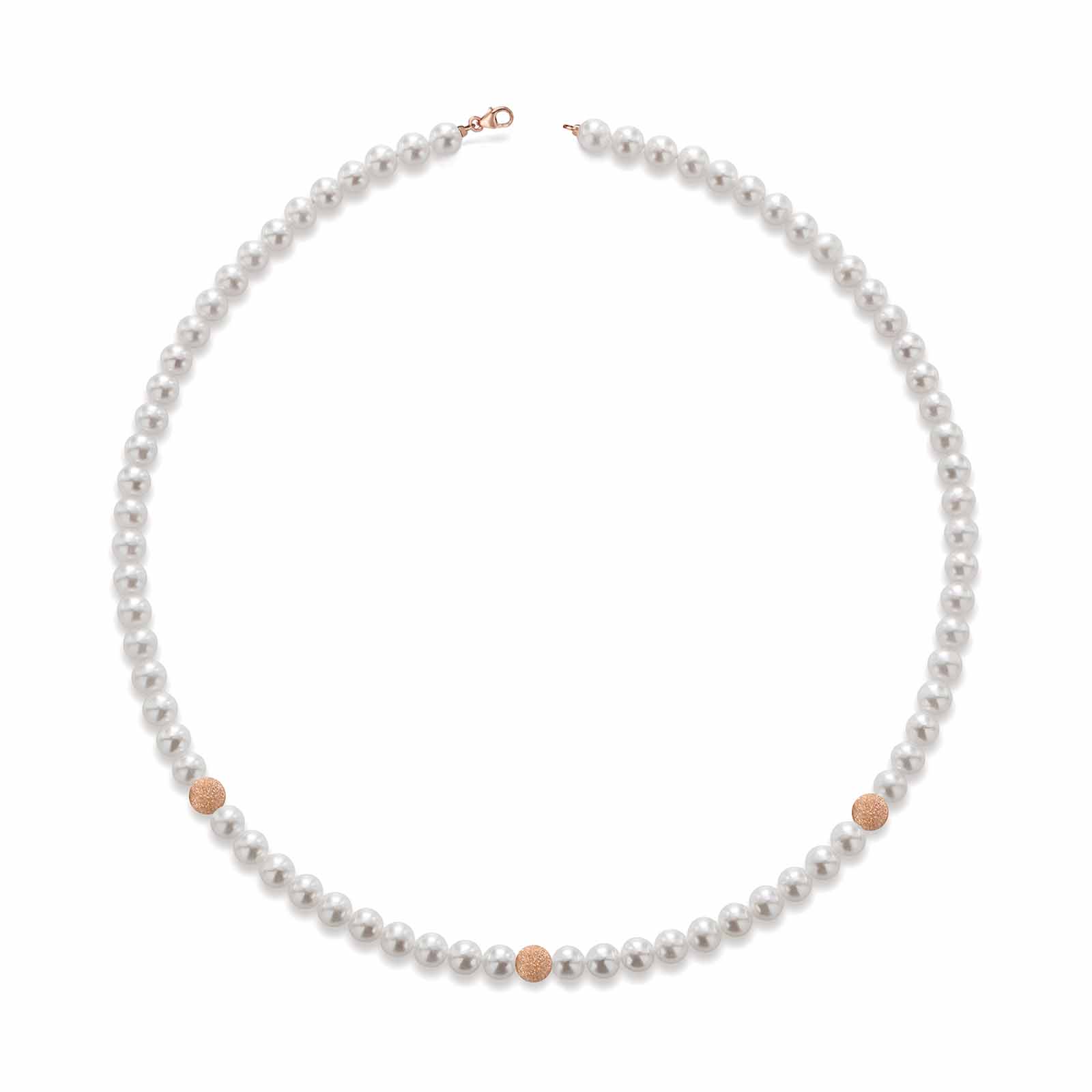 Lune Young | Collana in oro e perle