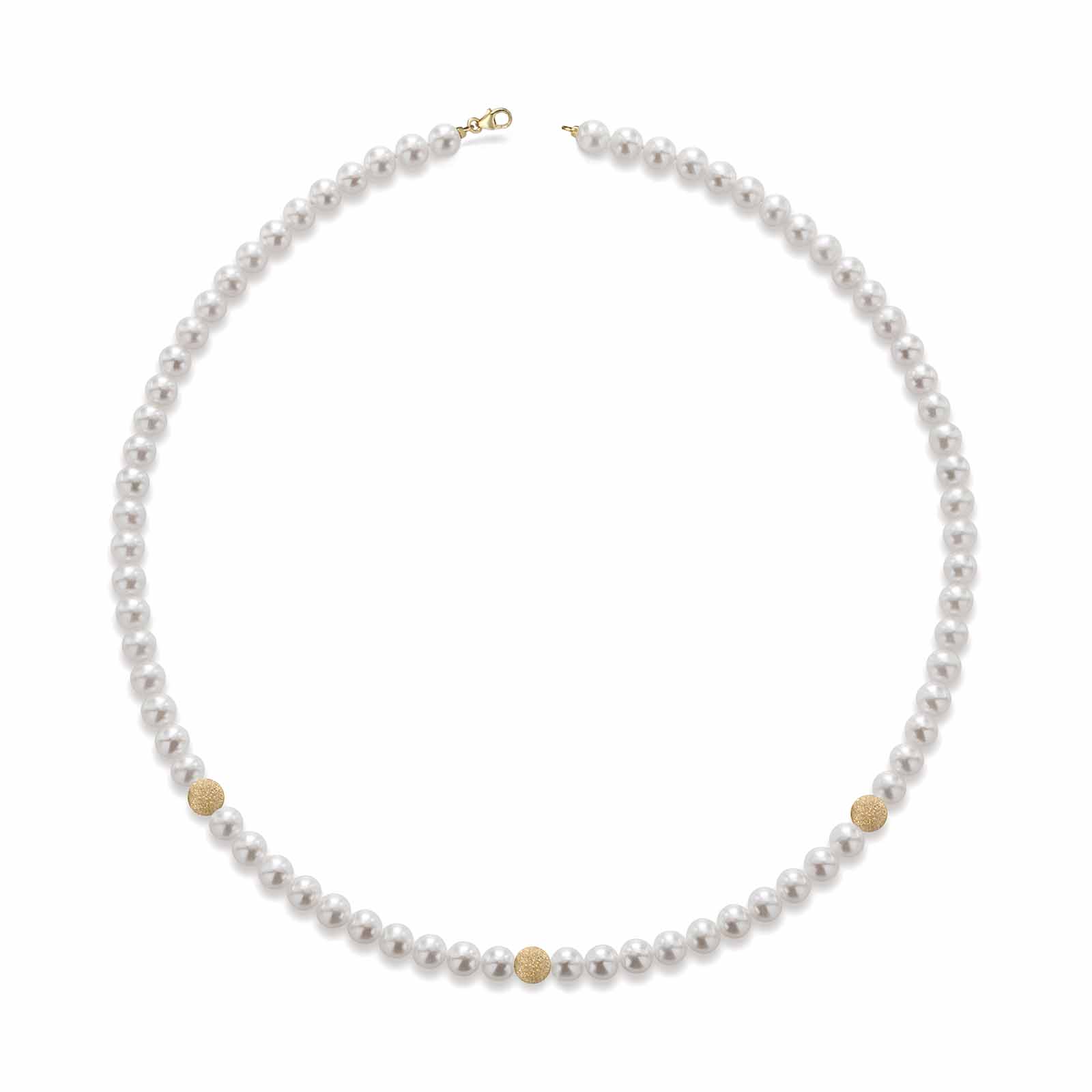 Lune Young | Collana in oro e perle