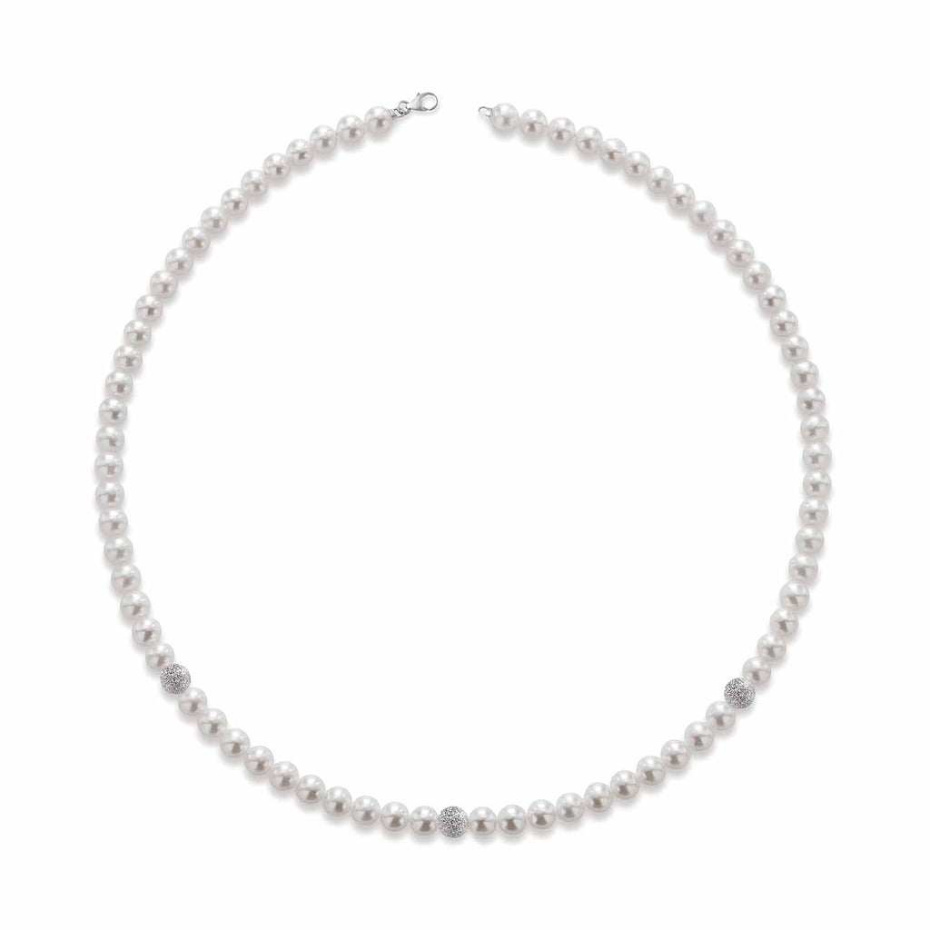 Lune Young | Gold and Pearl Necklace