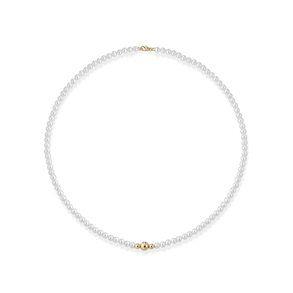 Lune Young | Collana con perle in oro