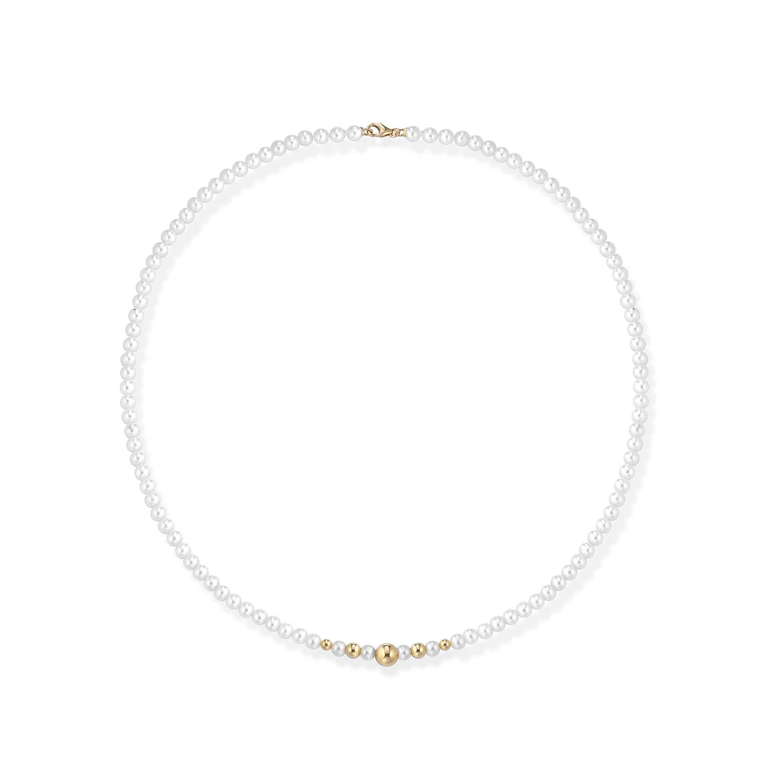 Lune Young | Collana in oro e perle